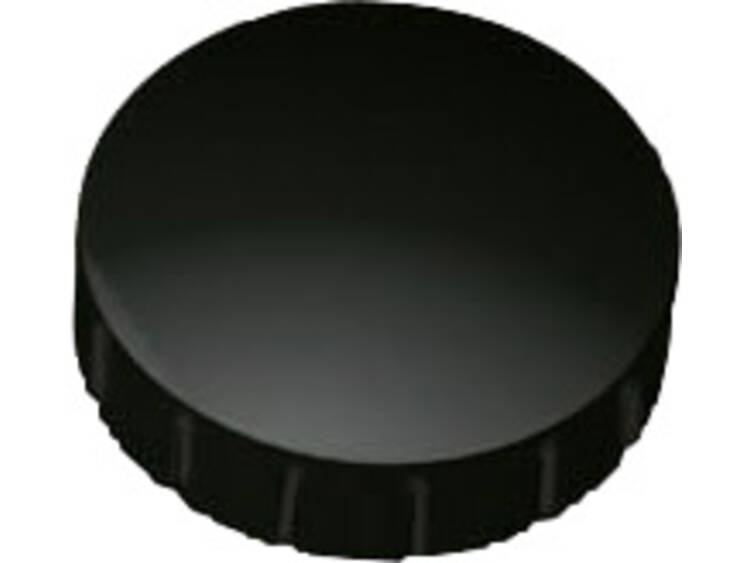 Maul magneet MAULsolid, diameter 24 x 8 mm, zwart, 10st