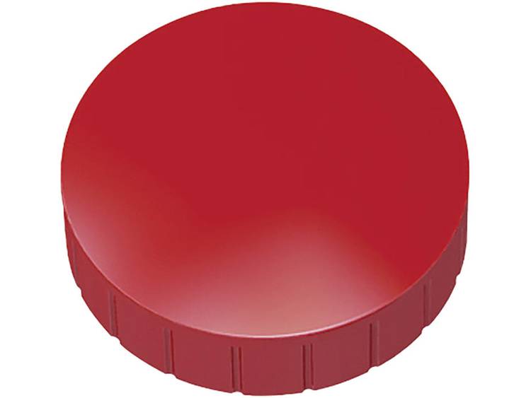 Maul magneet MAULsolid, diameter 38 x 15,5 mm, rood, 10st
