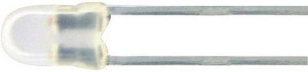Kingbright L-937EGW LED meerkleurig  Rood, Groen Rond 3 mm 20 mcd, 16 mcd 60 ° 20 mA 2 V, 2.2 V