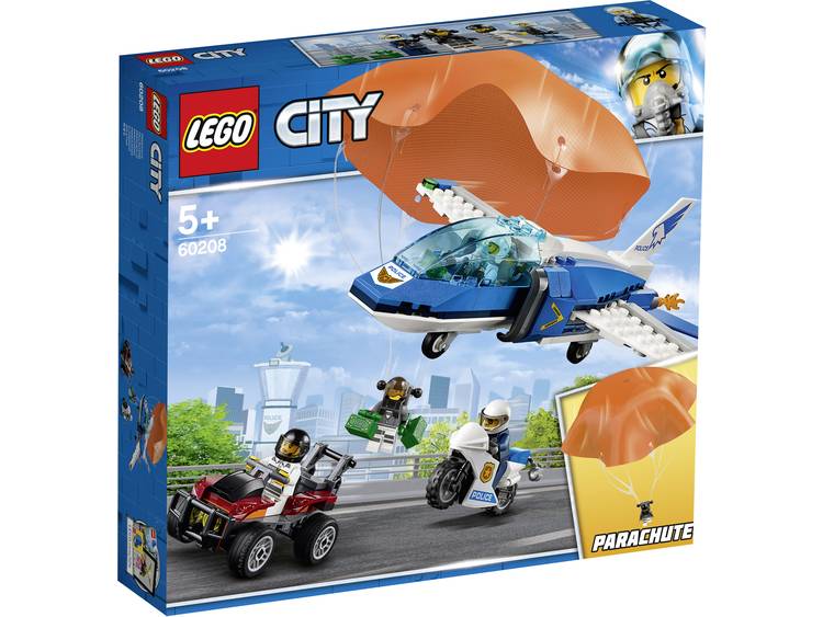 Lego 60208 City Luchtpolitie Parachute