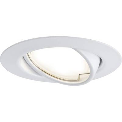 Witte plafondlamp met draaibaar, ringvormig ontwerp, verspreidt zacht licht gelijkmatig. Ideaal voor moderne interieurs.