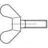TOOLCRAFT TO-5447481 Vleugelschroef M6 10 mm DIN 316 Messing 100 stuk(s)