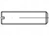 TOOLCRAFT TO-5453841 Draadpen M8 35 mm Messing 100 stuk(s)