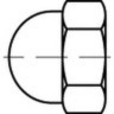 TOOLCRAFT Afdekkappen Kunststof TO-5455353 50 stuk(s)