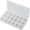 TRU COMPONENTS E-107 Assortimentsdoos (l x b x h) 210 x 112 x 30 mm Aantal vakken: 18 Vaste onderverdeling Inhoud 1 stuk(s)