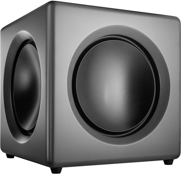 Wavemaster Fusion HiFi subwoofer Grijs 200 W 30 Hz - 180 Hz
