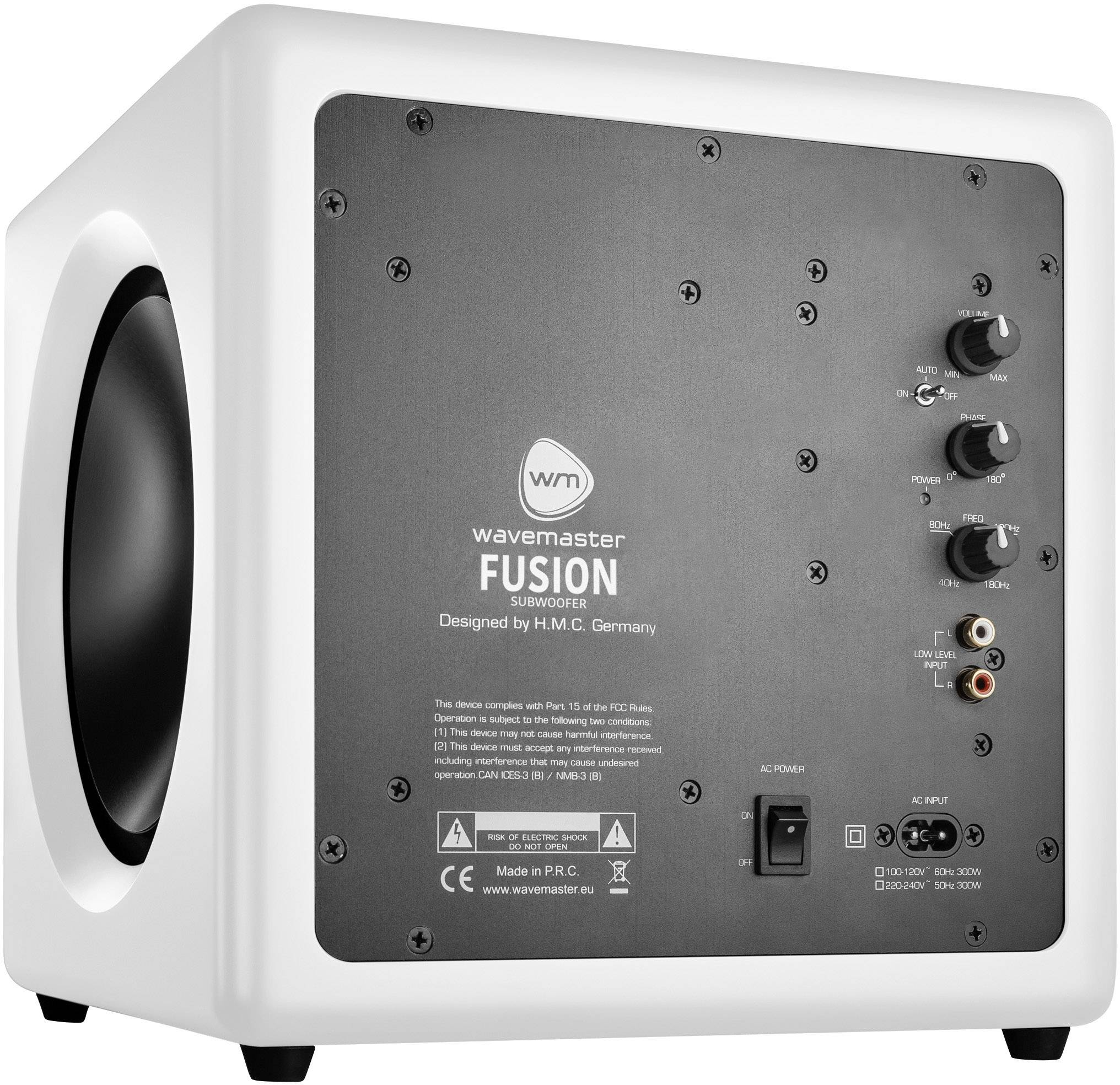 Wavemaster FUSION subwoofer zacht wit retail-2