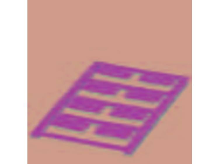 Etiketten voor thermotransferprinter Montagemethode: Plakken Markeringsvlak: 12.50 x 27 mm Geel Phoe