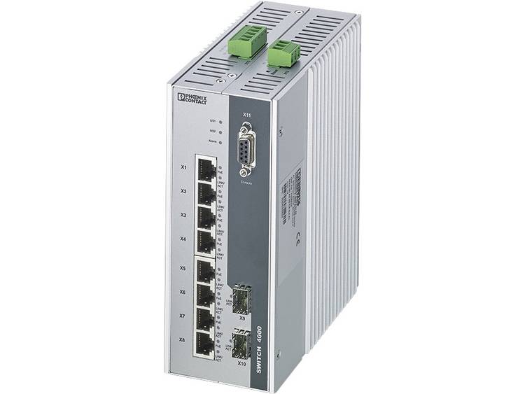 Phoenix Contact FL SWITCH 4000T-8POE-2SFP Industrial Ethernet Switch