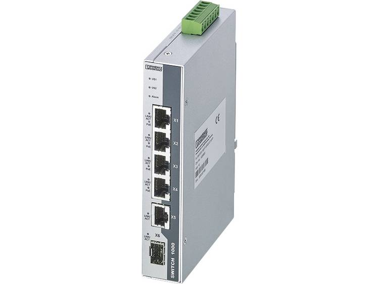 Phoenix Contact FL SWITCH 1001T-4POE-GT-SFP Industrial Ethernet Switch