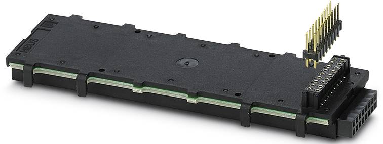 Phoenix Contact HBUS 107,6-16P-1S DEV-KIT BK Montagerail-busverbinder Polyamide Zwart 1 stuk(s)