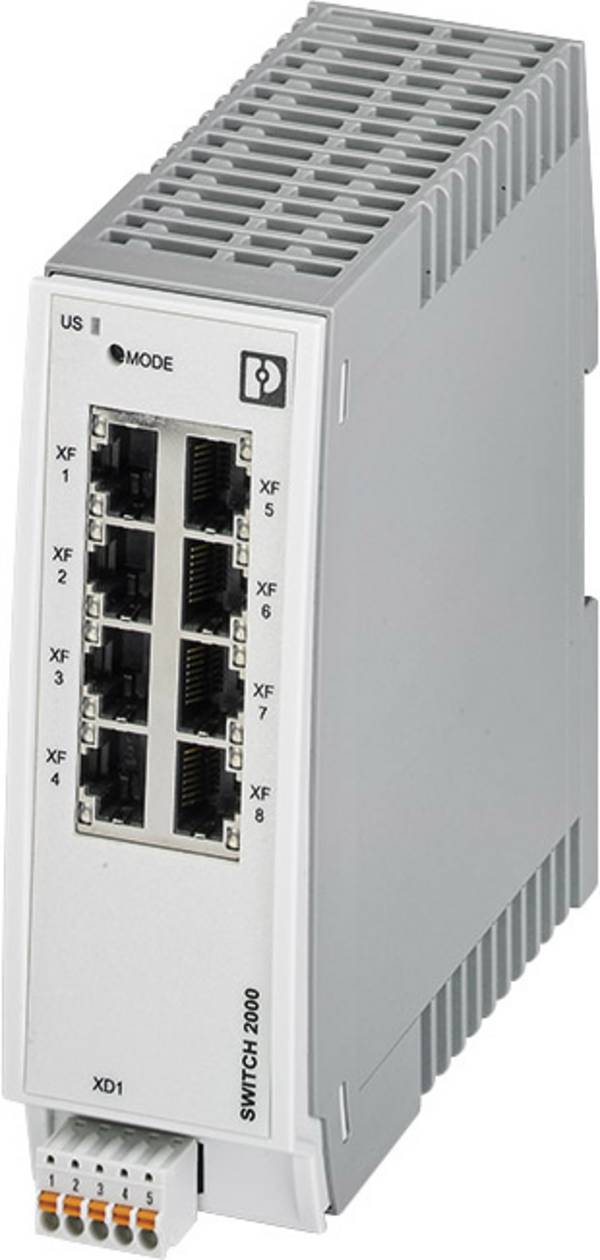 Phoenix Contact FL SWITCH 2008 Industrial Ethernet Switch