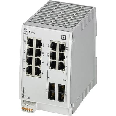 Phoenix Contact FL SWITCH 2214-2FX SM Industrial Ethernet Switch     