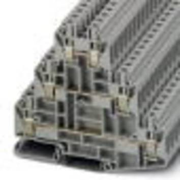 Phoenix Contact 3046703 Klem 3-etages 8.2 mm Schroeven  Grijs 50 stuk(s) Piece