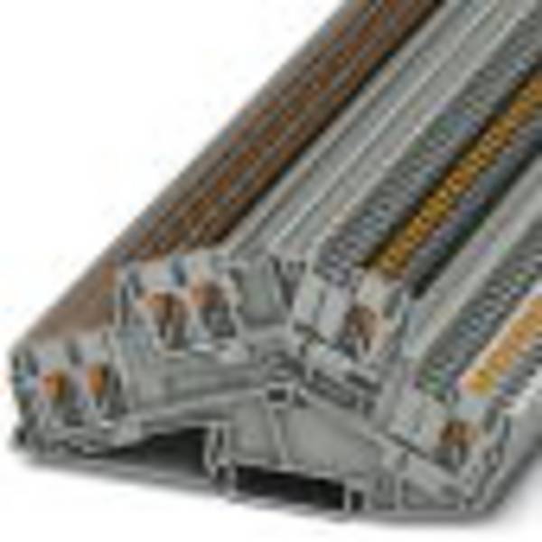 Phoenix Contact 3210603 Klem 2-etages 5.2 mm Spanveer  Grijs 50 stuk(s)