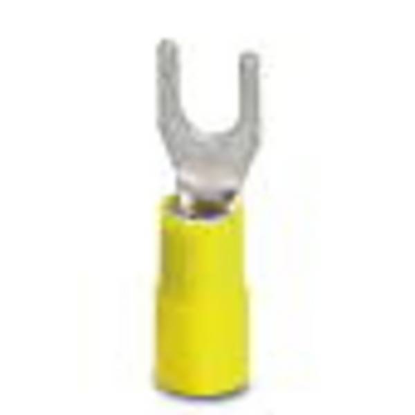 Phoenix Contact 3240042 Vorkkabelschoen 4 mm² 6 mm² Schachtdiameter=4.30 mm Deels geïsoleerd Geel 50 stuk(s)