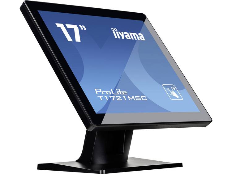 iiyama ProLite T1721MSC-B1 17 1280 x 1024Pixels Multi-touch Tafelblad Zwart touch screen-monitor