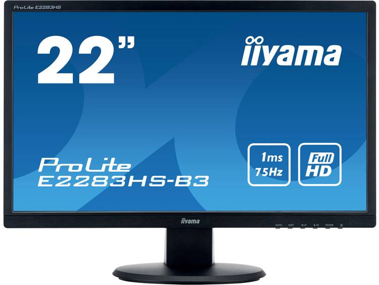 Iiyama E2283HS-B.3-21.5  W LED VGA DVI MM BLK 23.8  computer monitor