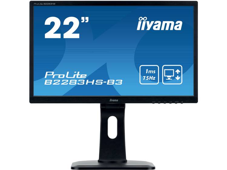 Iiyama ProLite B2283HS-B3 21.5  Full HD TN Mat Zwart computer monitor LED display