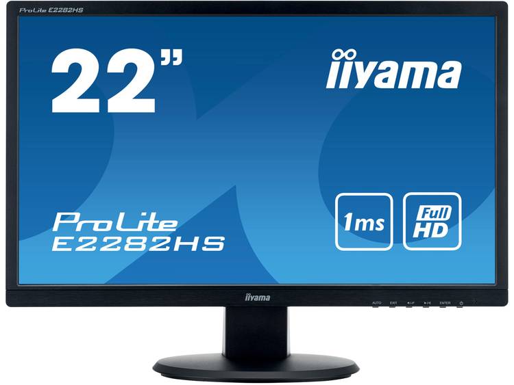 Iiyama ProLite E2282HS-B1 21.5  Full HD TN Flat Zwart computer monitor LED display