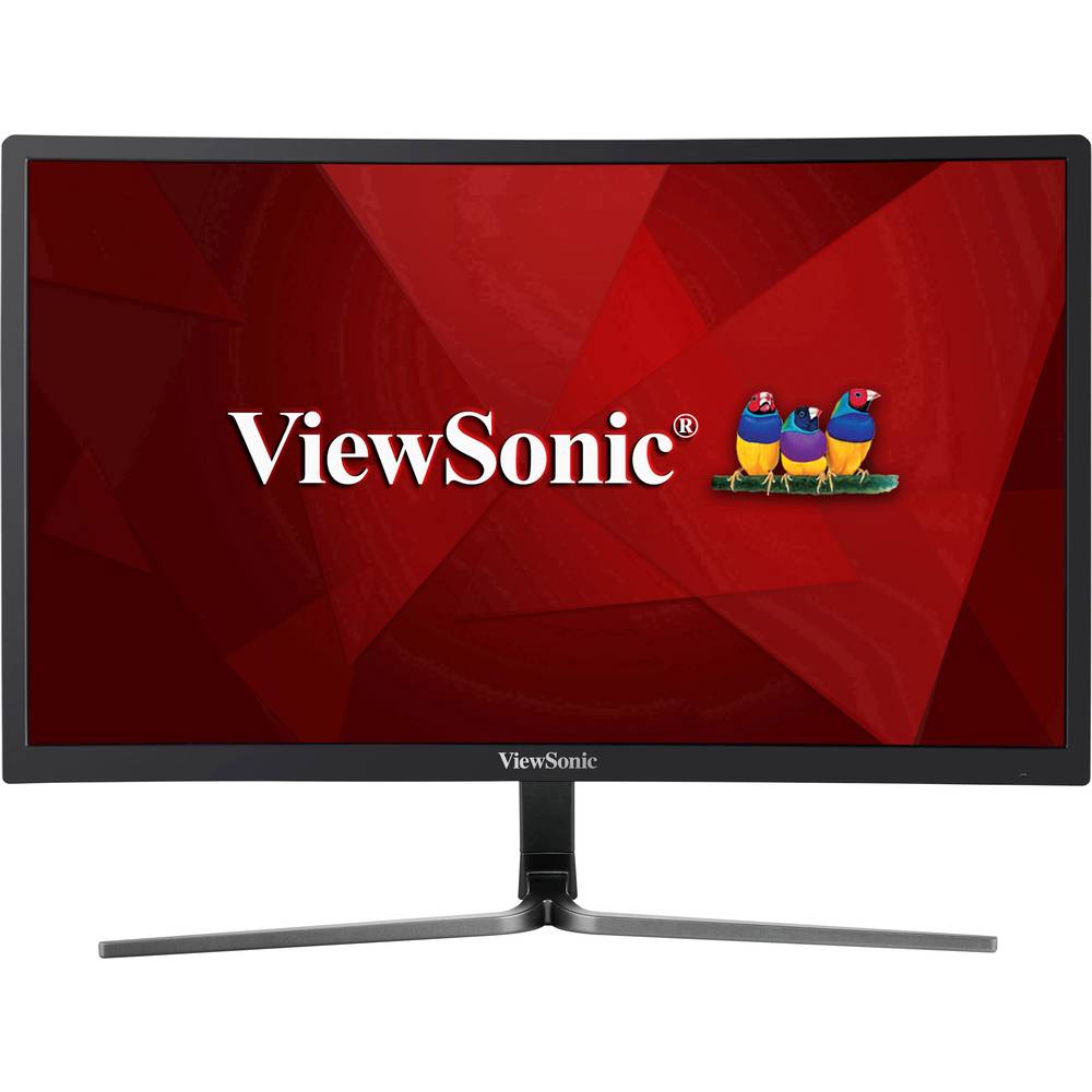 Viewsonic VX2458-C-MHD LCD-monitor Energielabel F (A - G) 61 cm (24 inch) 1920 x 1080 Pixel 16:9 1 ms HDMI, DisplayPort, DVI, Hoofdtelefoon (3.5 mm jackplug)