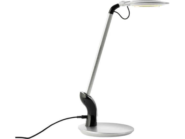 Brilliant Elina G99054-58 LED-bureaulamp 8 W Warm-wit, Neutraal wit, Daglicht-wit Zilver