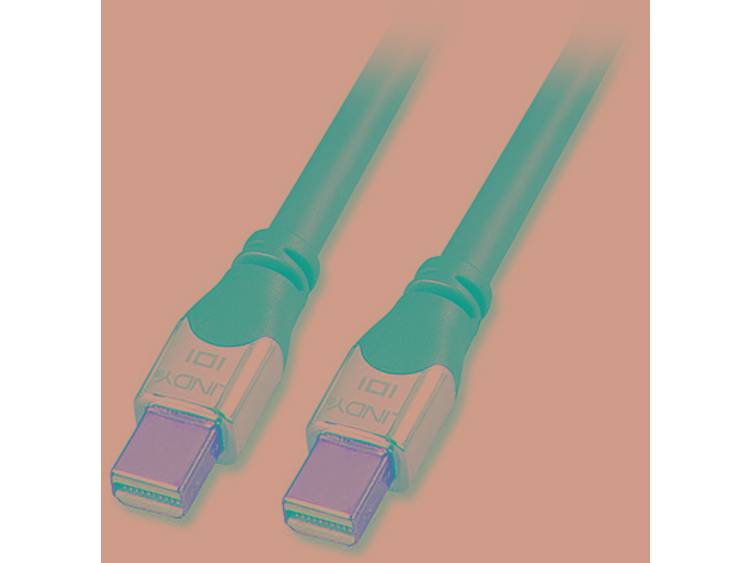 Lindy Mini DisplayPort CROMO 1m DPCP und HDCP kompatibel (41541)