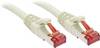 LINDY 47700 RJ45 Netwerkkabel, patchkabel CAT 6 S/FTP 0.30 m Grijs Snagless 1 stuk(s)