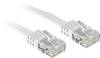 LINDY 47503 RJ45 Netwerkkabel, patchkabel CAT 6 U/UTP 3.00 m Wit Snagless 1 stuk(s)