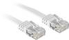 LINDY 47502 RJ45 Netwerkkabel, patchkabel CAT 6 U/UTP 2.00 m Wit Snagless 1 stuk(s)