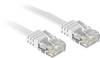LINDY 47500 RJ45 Netwerkkabel, patchkabel CAT 6 U/UTP 0.30 m Wit Snagless 1 stuk(s)