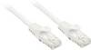 LINDY 48200 RJ45 Netwerkkabel, patchkabel CAT 6 U/UTP 0.30 m Wit Snagless 1 stuk(s)
