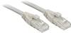 LINDY 45400 RJ45 Netwerkkabel, patchkabel CAT 6 U/UTP 0.30 m Grijs Snagless 1 stuk(s)