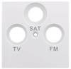 REV 0208640106 Televisie, radio, satelliet Afdekking Studio Wit 1 stuk(s)