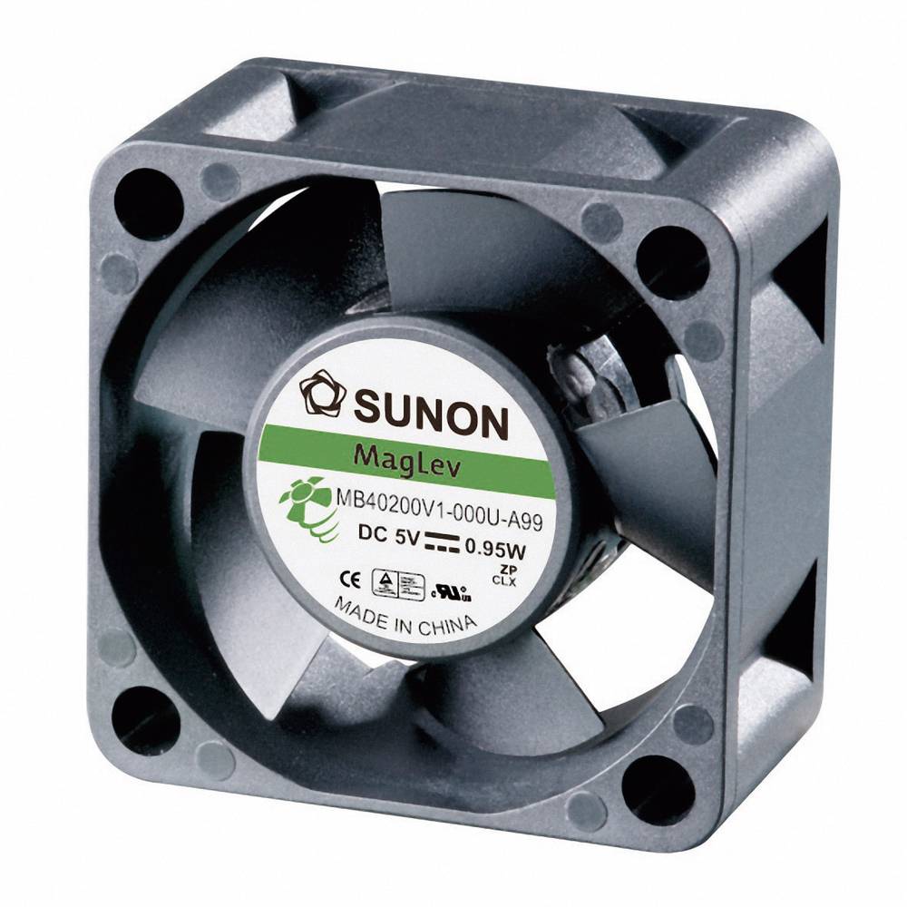 Sunon MB40200V2-0000-A99 Axiaalventilator 5 V/DC 13.08 m³/h (l x b x h) 40 x 40 x 20 mm