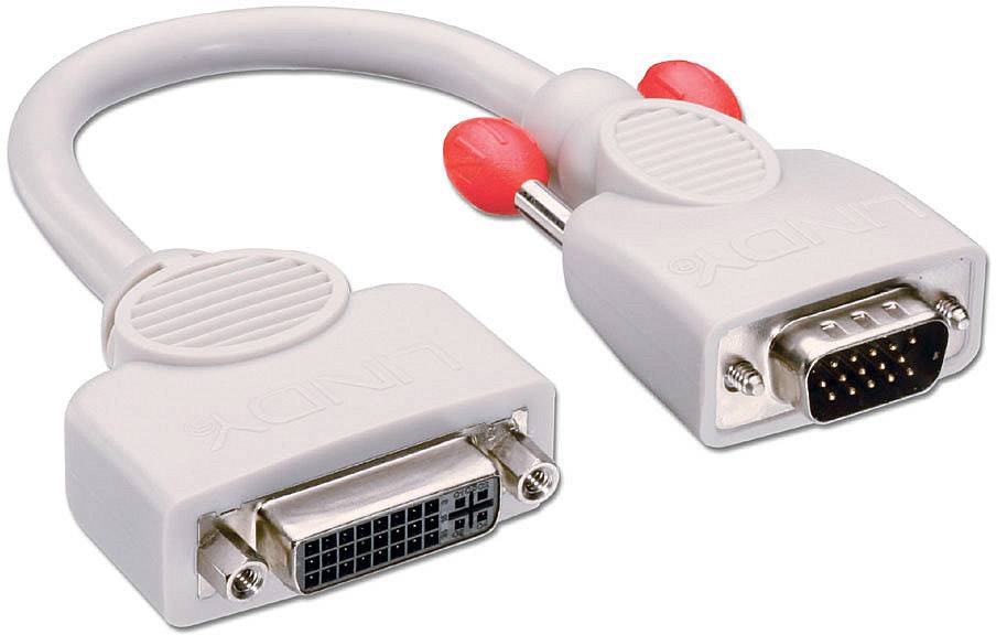 LINDY VGA naar DVI-I adapterkabel 0,2m
