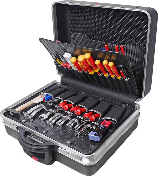 BERNSTEIN Tools for Electronics Gereedschapskoffer (gevuld) 115-delig VDE