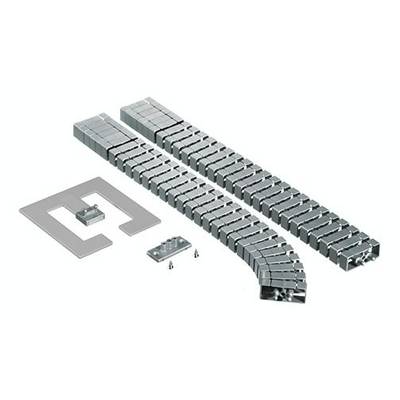 Magnetisch balanceerset met zelfklevende, rechthoekige gewichten, geplaatst naast montageматериaal en een oplegplaat.