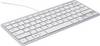 R-GO Tools Compact Toetsenbord USB AZERTY, Belgisch Zwart Ergonomisch