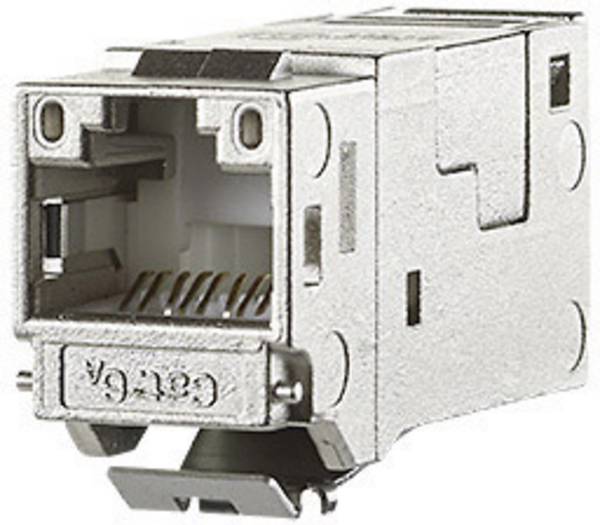 Metz Connect 130910KI RJ45-inbouwmodule Keystone CAT 6A 1 stuk(s)
