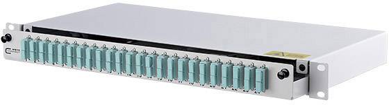 Metz Connect 150265BA24-E 24 poorten Glasvezel-patchpaneel 483 mm (19") SC 1 HE Ingericht