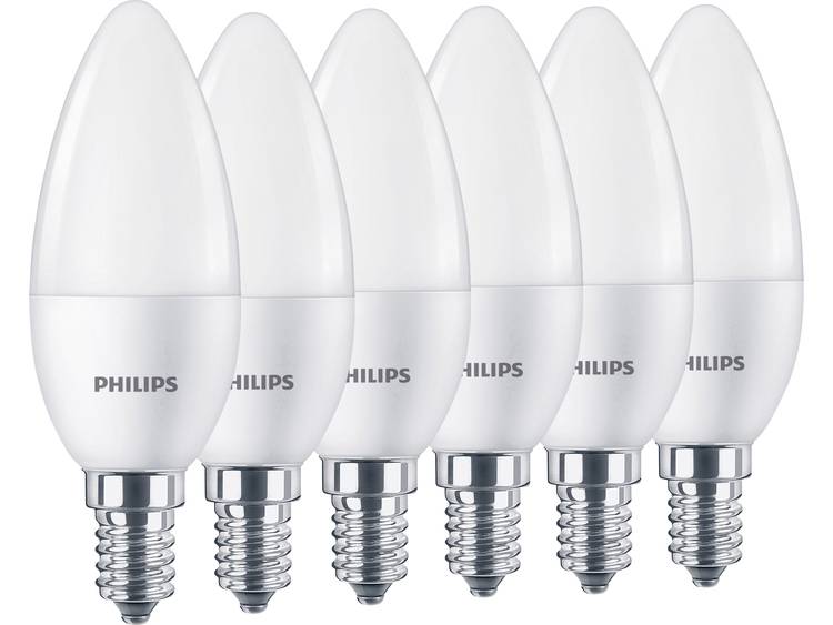 Philips Lighting LED-lamp E14 5.5 W = 40 W Warmwit Kaars 6 stuks