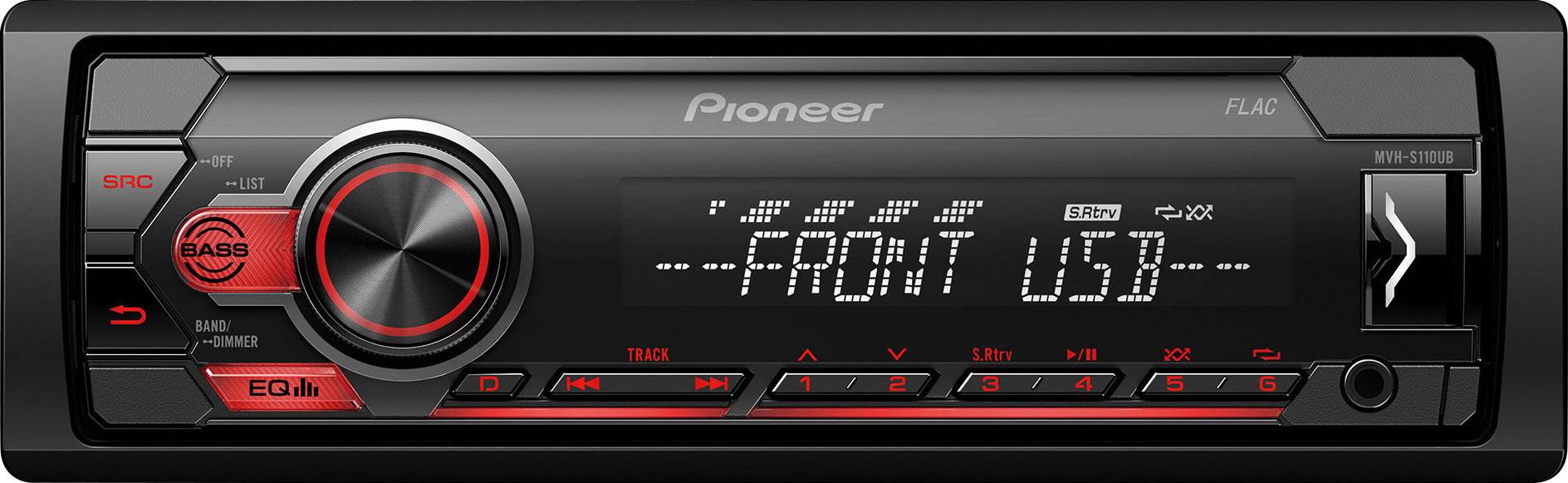 Pioneer mvh s110ui процессорный или нет