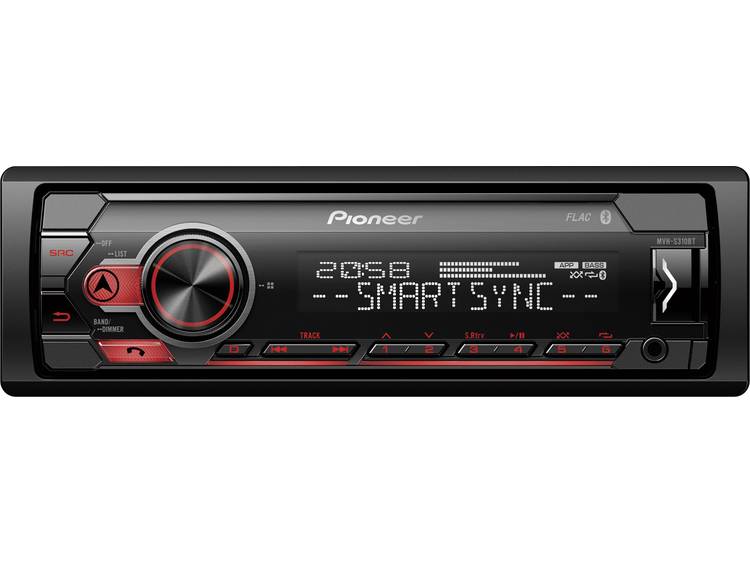 Pioneer MVH-S310BT MP3-Autoradio met Bluetooth-USB-iPod-AUX-IN