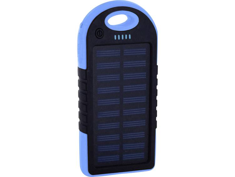 Solarlader Xlayer Powerbank Plus 215897 Laadstroom zonnecel 120 mA Capaciteit 4000 mAh
