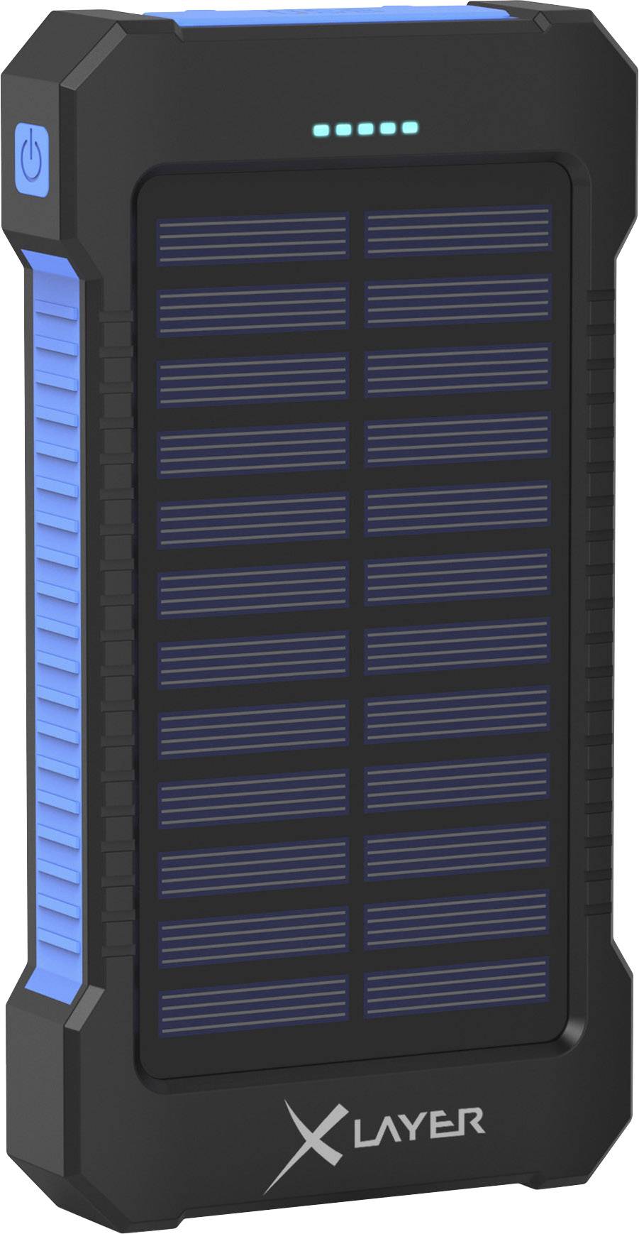 Xlayer Powerbank Plus Laadstroom zonnecel 150 mA Capaciteit 8000 mAh