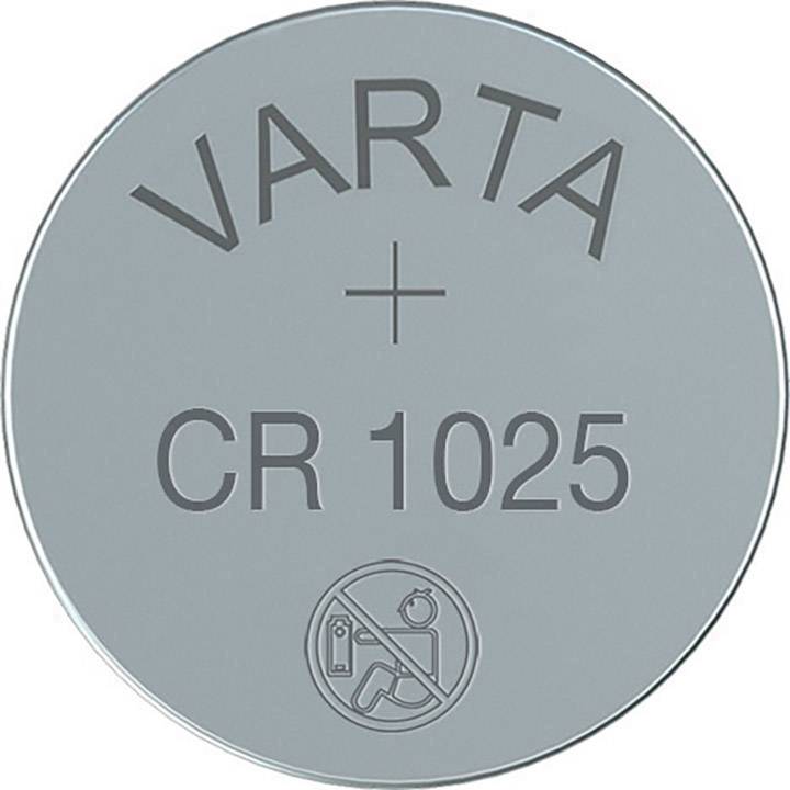 CR1025 3V knoopcel batterij Varta