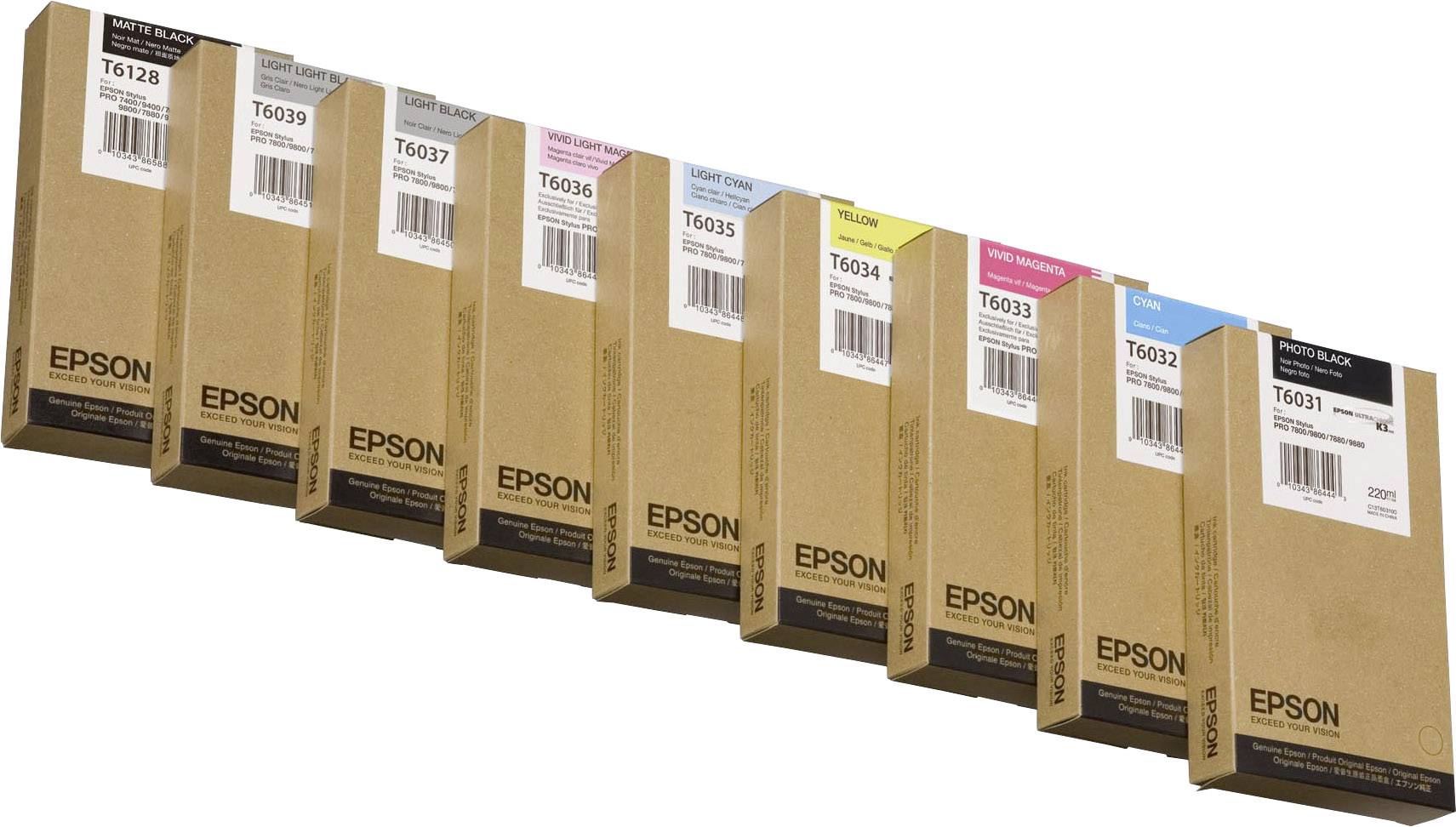 Epson Inkt T6031 Origineel Foto zwart C13T603100 | Conrad.nl