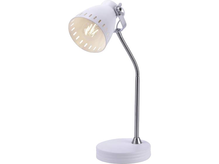 LeuchtenDirekt Eva Bureaulamp LED E27 60 W Wit