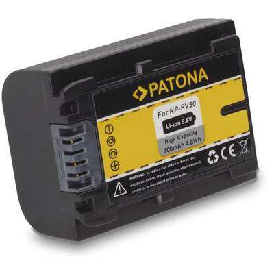 Patona FONPFV50 Camera-accu Vervangt originele accu NP-FV50 6.8 V 700 mAh